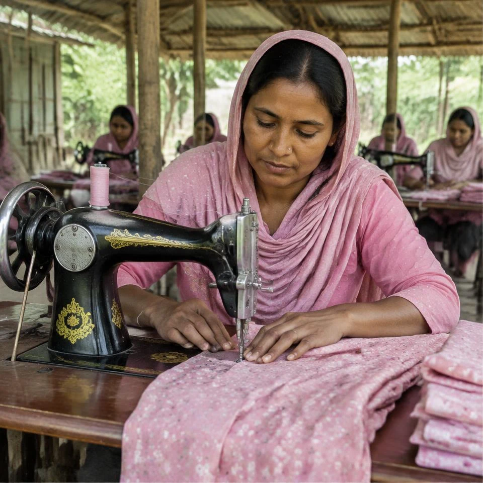 Bangladesh: women working — Sewing & Textiles