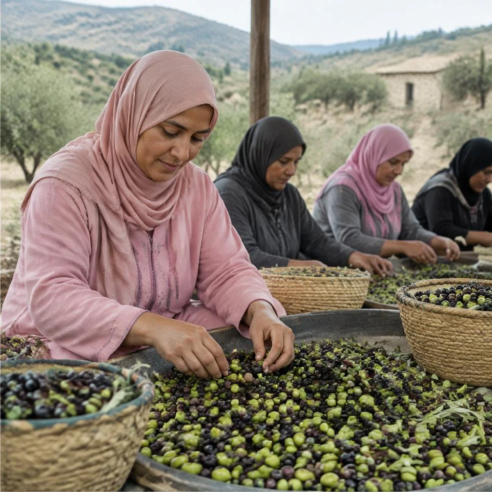 Morocco: women working — Agricultural Cooperatives