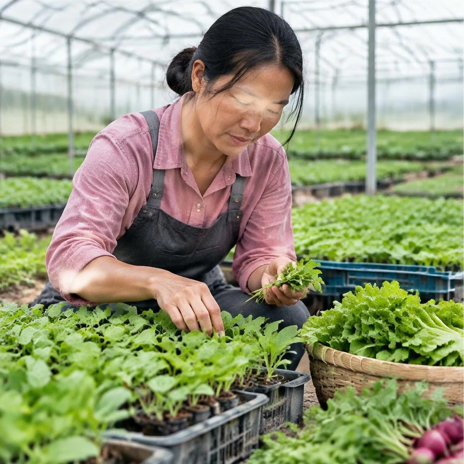 Vietnam: women working — Farming & Produce