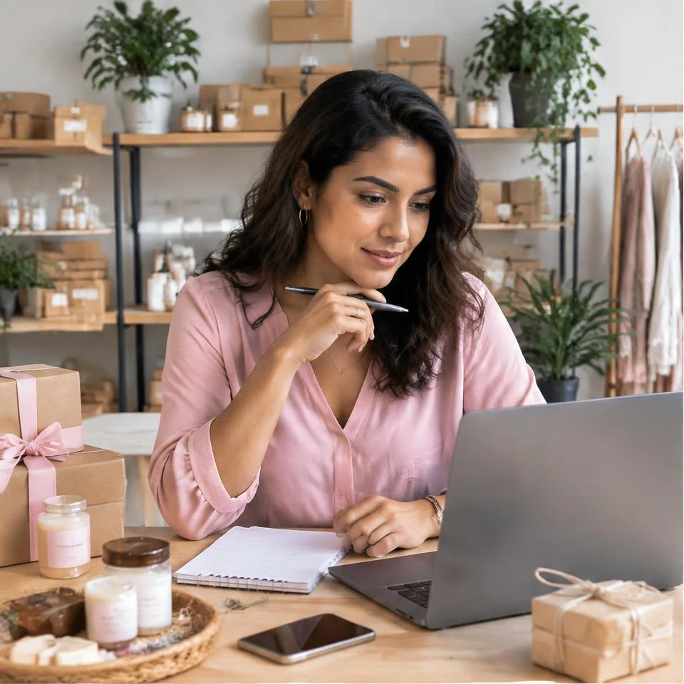 Brazil: women working — Online Business