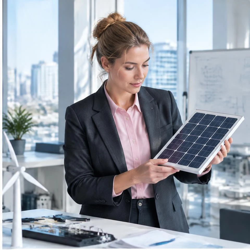 Germany: women working — Renewable Energy